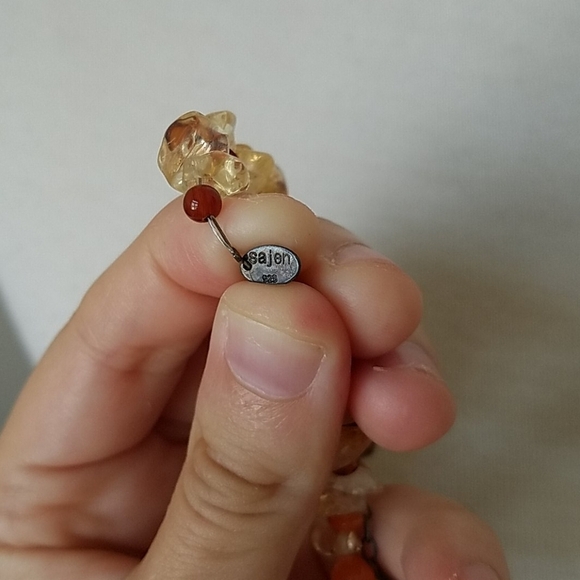 Sajen Necklace and Bracelet - Picture 2 of 5